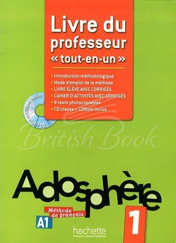 Книга для учителя Adosphère 1 Livre du professeur изображение