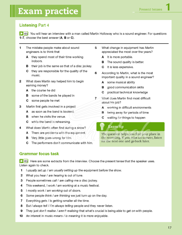 Книга Cambridge English: Grammar and Vocabulary for First and First for Schools with answers and Downloadable Audio зображення 7