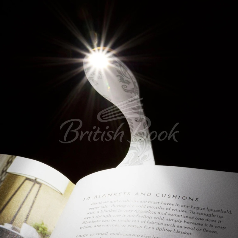 Фонарик для книг Flexilight White Floral изображение 1