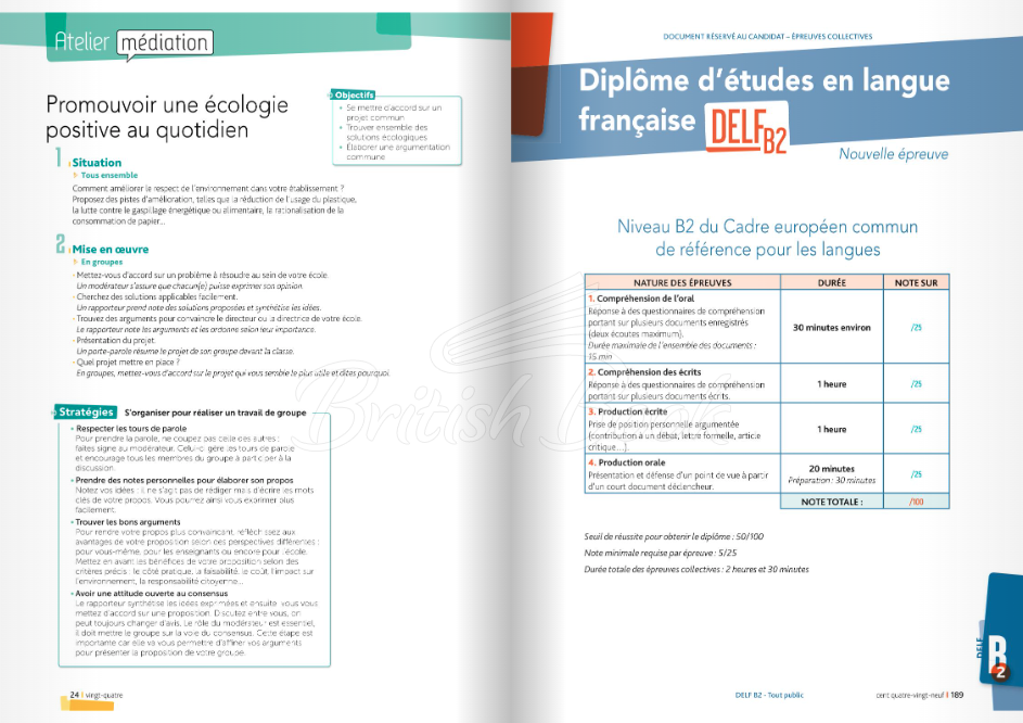 Учебник Édito 4e Édition B2 Livre avec didierfle.app изображение 12