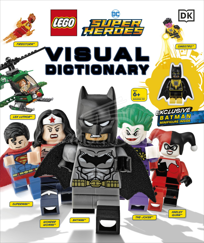Книга LEGO DC Comics Super Heroes Visual Dictionary зображення