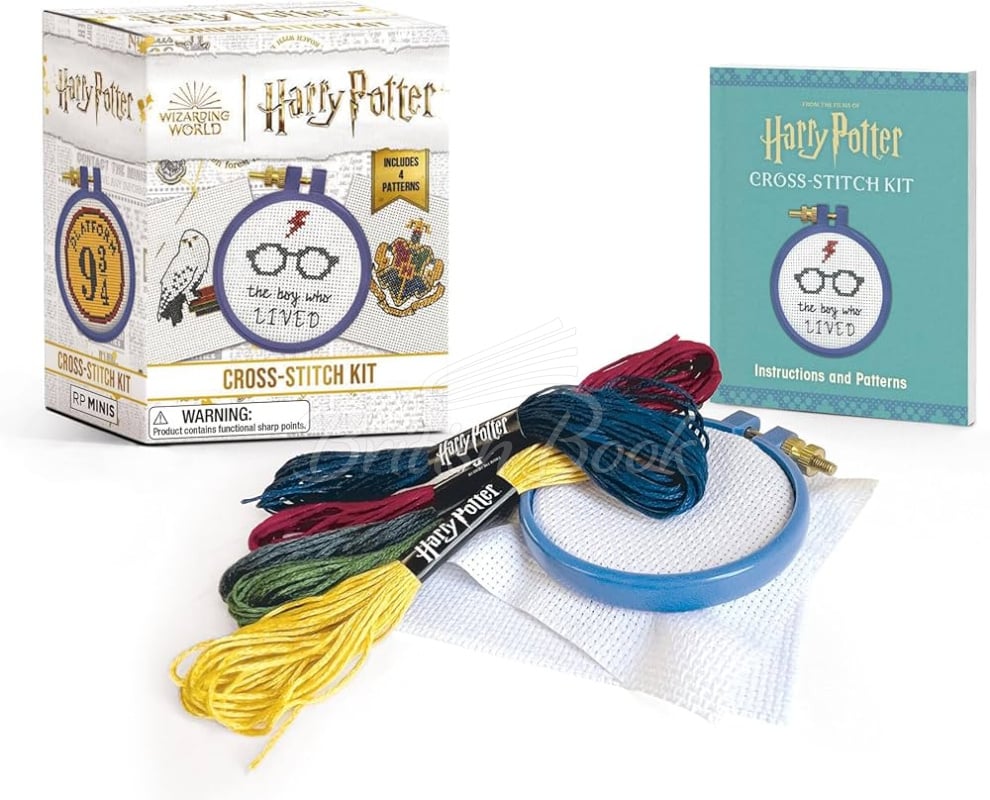 Набір для творчості Harry Potter: Cross-Stitch Kit зображення 1