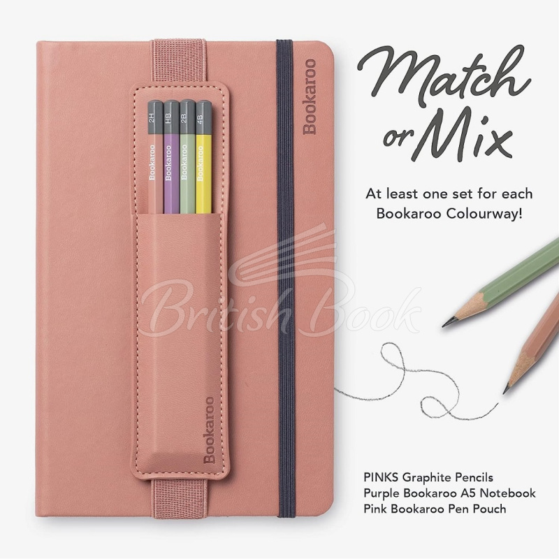 Набор Bookaroo Graphite Pencils Pastels изображение 4