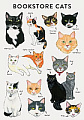 Bibliophile Flexi Journal: Bookstore Cats