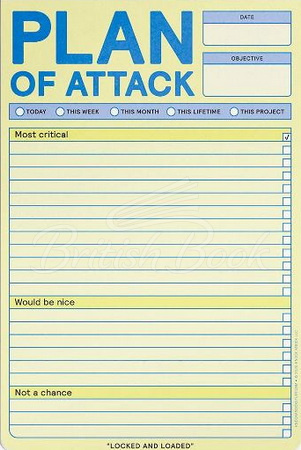 Блокнот Plan of Attack Classic Pad (Pastel Edition) зображення