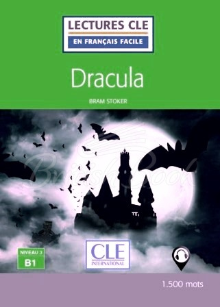 Книга Lectures en Français Facile Niveau 3 Dracula зображення