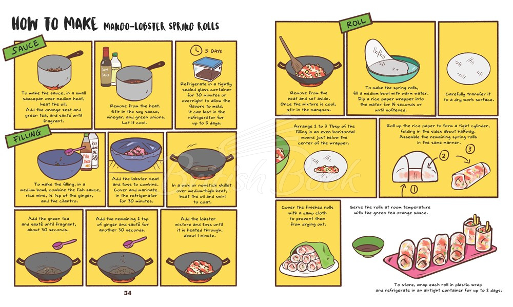 Книга Buddha Jumps Over the Wall, and Other Curiously Named Classic Chinese Dishes: Graphic Cookbook with 26 Recipes and Stories зображення 15