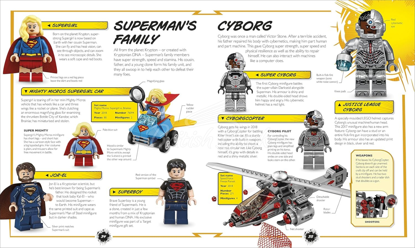 Книга LEGO DC Comics Super Heroes Visual Dictionary зображення 2