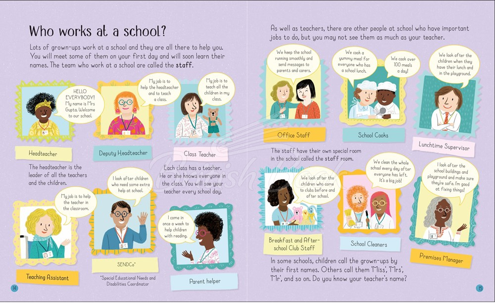 Книга All About Starting School зображення 6