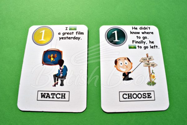 Картки Fun Card English: My Next 50 Verbs зображення 2