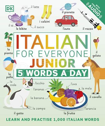 Учебник Italian for Everyone Junior: 5 Words a Day изображение