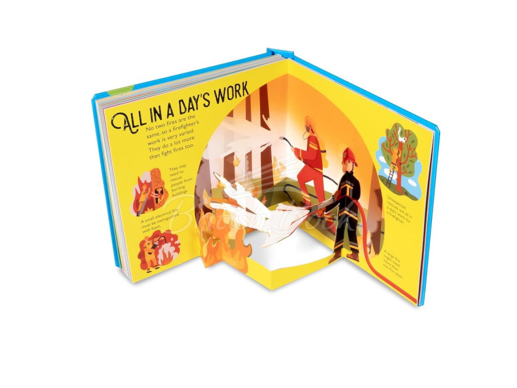 Книга Amazing Pop-Ups: Firefighters зображення 4