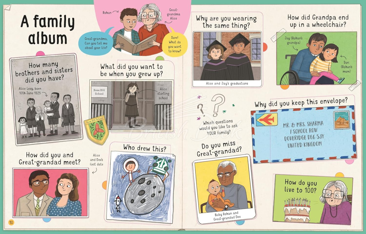 Книга Lift-the-Flap Questions and Answers about Families зображення 4