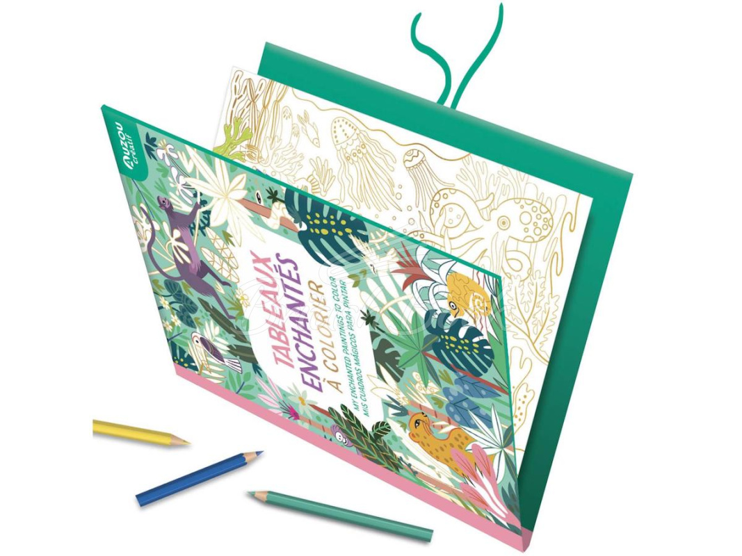 Книга Enchanted Paintings to Colour зображення 1