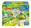 Usborne Book and Jigsaw: On the Farm