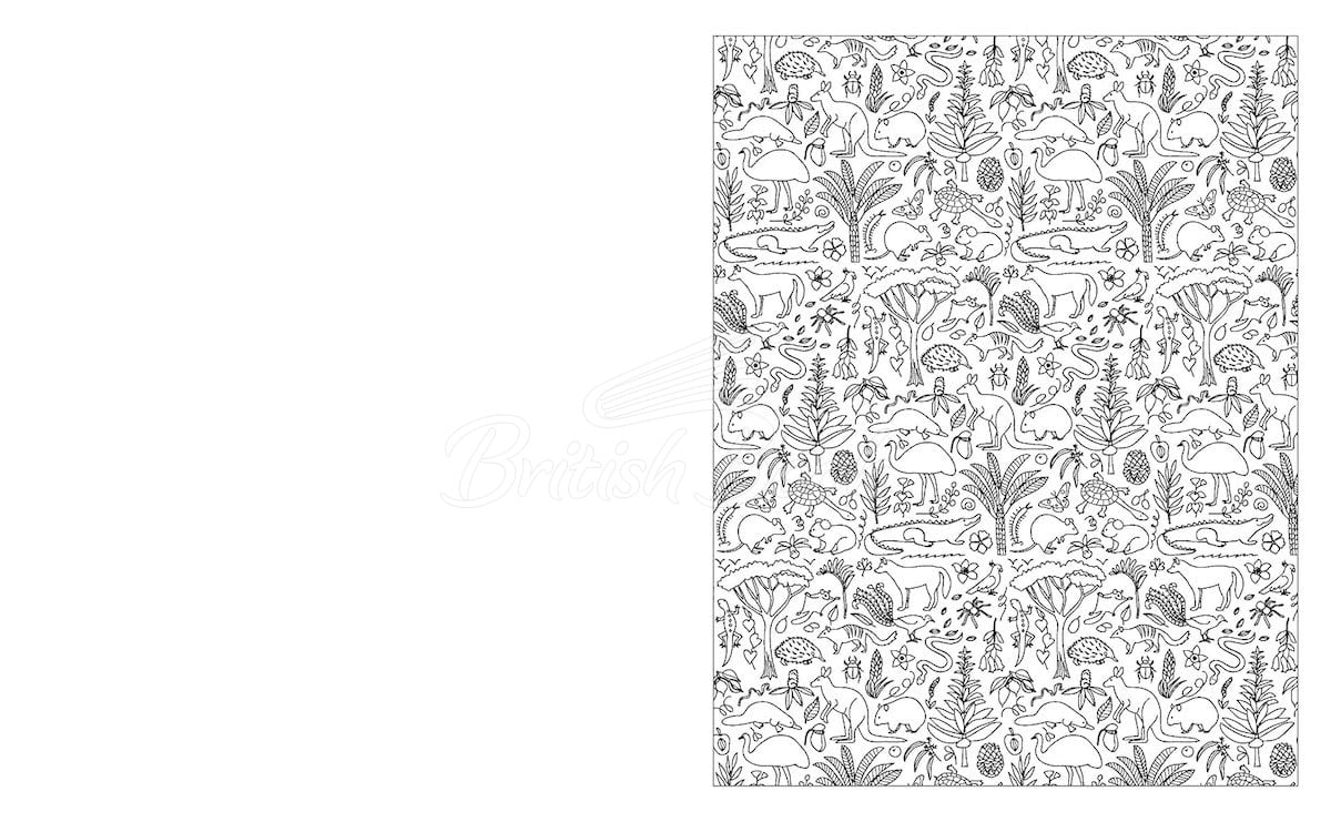 Книга The Wanderlust Colouring Book зображення 1