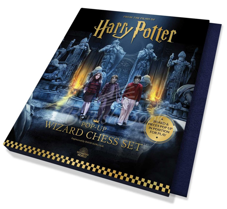 Настольная игра Harry Potter: Pocket Pop-Up Wizard Chess Set изображение 2