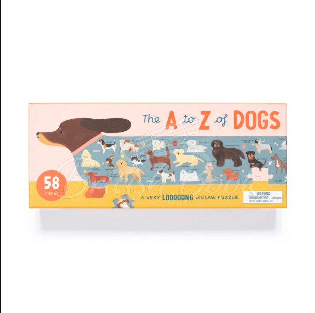 Пазл The A to Z of Dogs: A Very Looooong Jigsaw Puzzle зображення 1