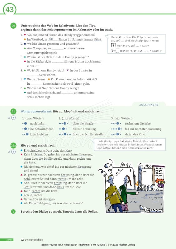 B1 1 Arbeitsbuch Lösungen Робочий зошит Beste Freunde B1.1 Arbeitsbuch mit Audios online - купити