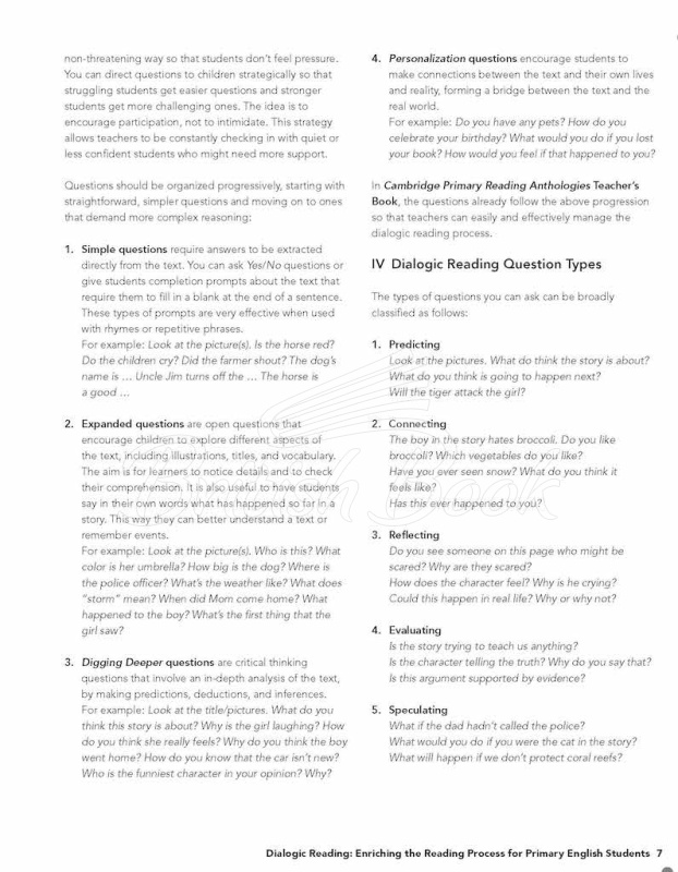 Книга для вчителя Cambridge Primary Reading Anthologies 1 and 2 Teacher's Book with Online Audio зображення 6