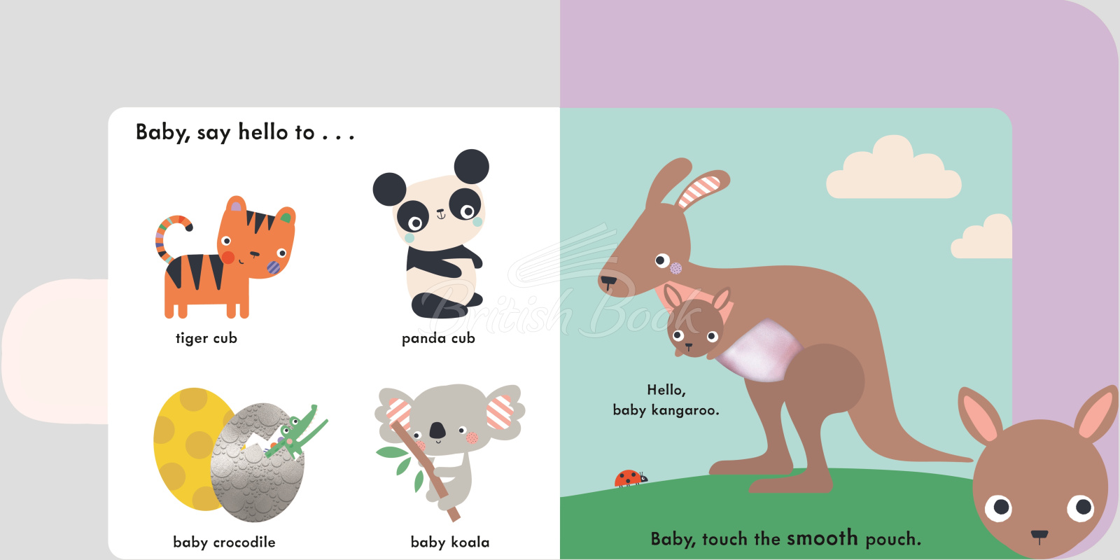 Книга Baby Touch: Baby Animals (A Touch-and-Feel Playbook) зображення 1