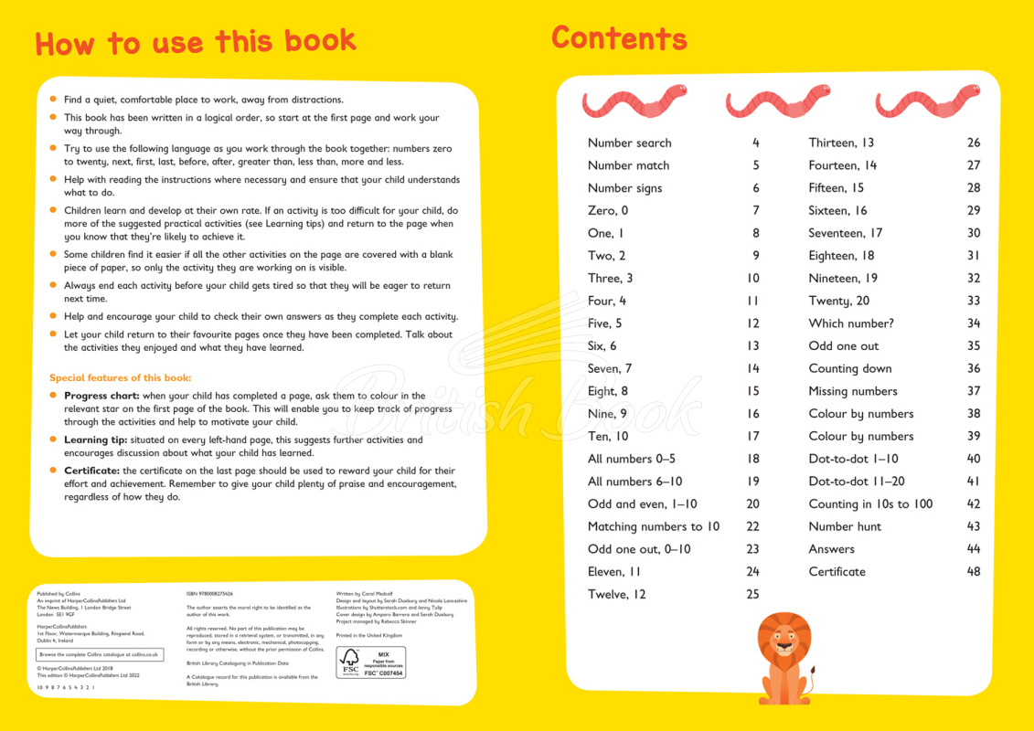 Книга Collins Easy Learning Preschool: Numbers Bumper Book (Ages 3-5) изображение 1