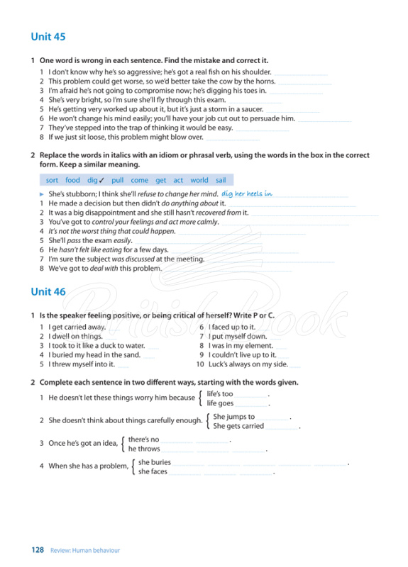 Книга Oxford Word Skills: Idioms and Phrasal Verbs Advanced with answer key изображение 11