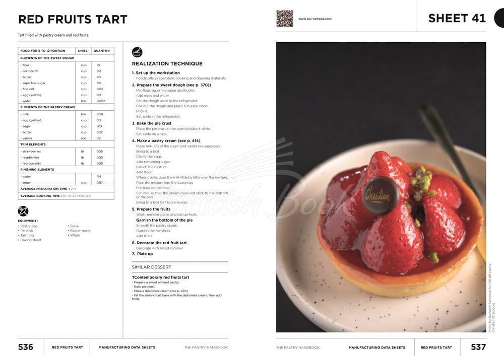 Книга The Pastry Chef Handbook: La Patisserie de Reference зображення 7