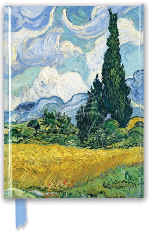 Блокнот Vincent van Gogh: Wheat Field with Cypresses (Foiled Journal) зображення