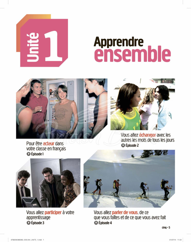 Підручник Écho 2e Édition A1 Livre de l'élève avec DVD-ROM et Livre-web зображення 12