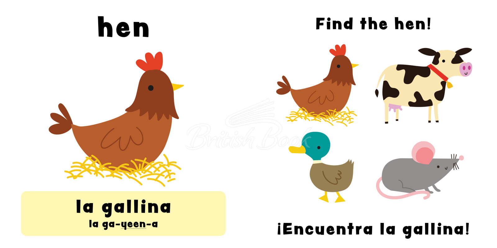 Книга Find and Speak Spanish! Los animales – Animals зображення 2