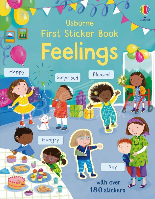 Книга First Sticker Book: Feelings зображення