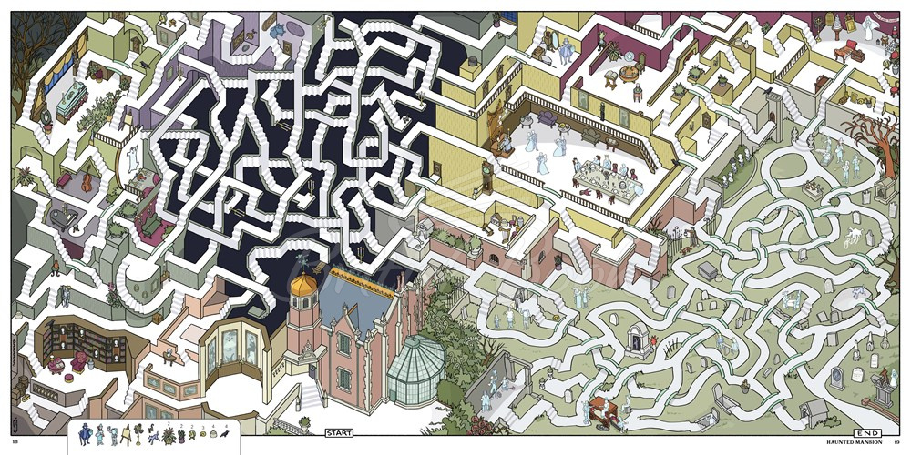 Книга Disney Parks Mazes изображение 4