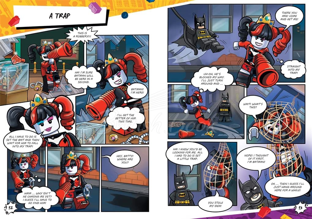 Набір книжок LEGO DC Super Heroes: Batman vs. Harley Quinn зображення 1
