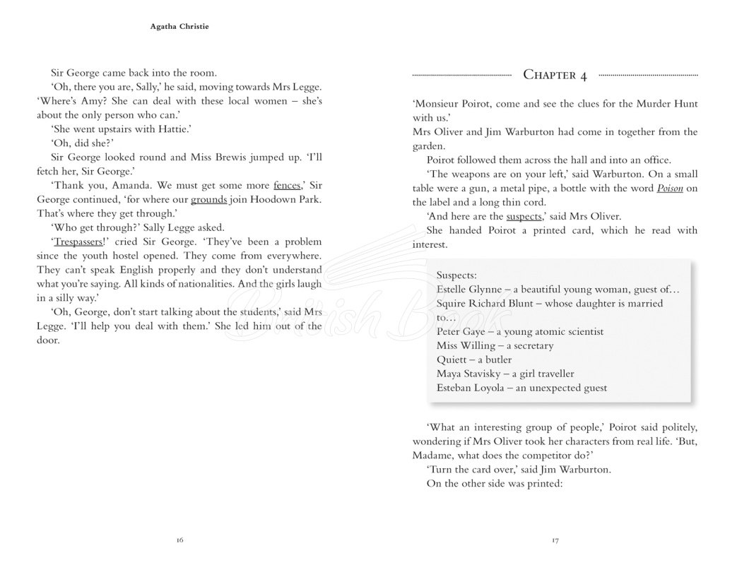 Книга Collins English Readers Level 3 Collins English Readers Level 3 Dead Man's Folly зображення 2