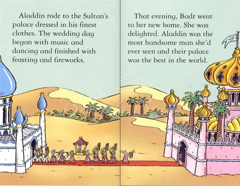 Книга Usborne Young Reading Level 1 Aladdin and his Magical Lamp зображення 2