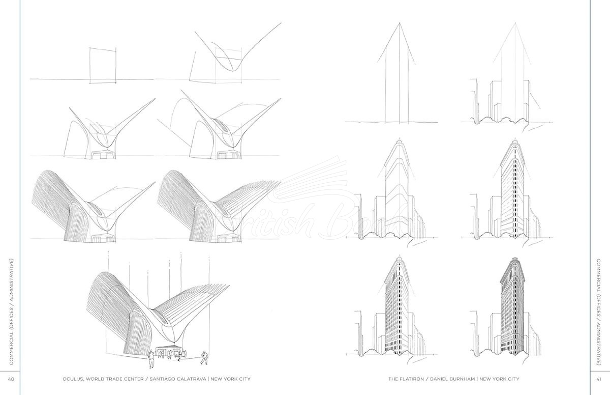 Книга Draw Like an Artist: 100 Buildings and Architectural Forms зображення 4