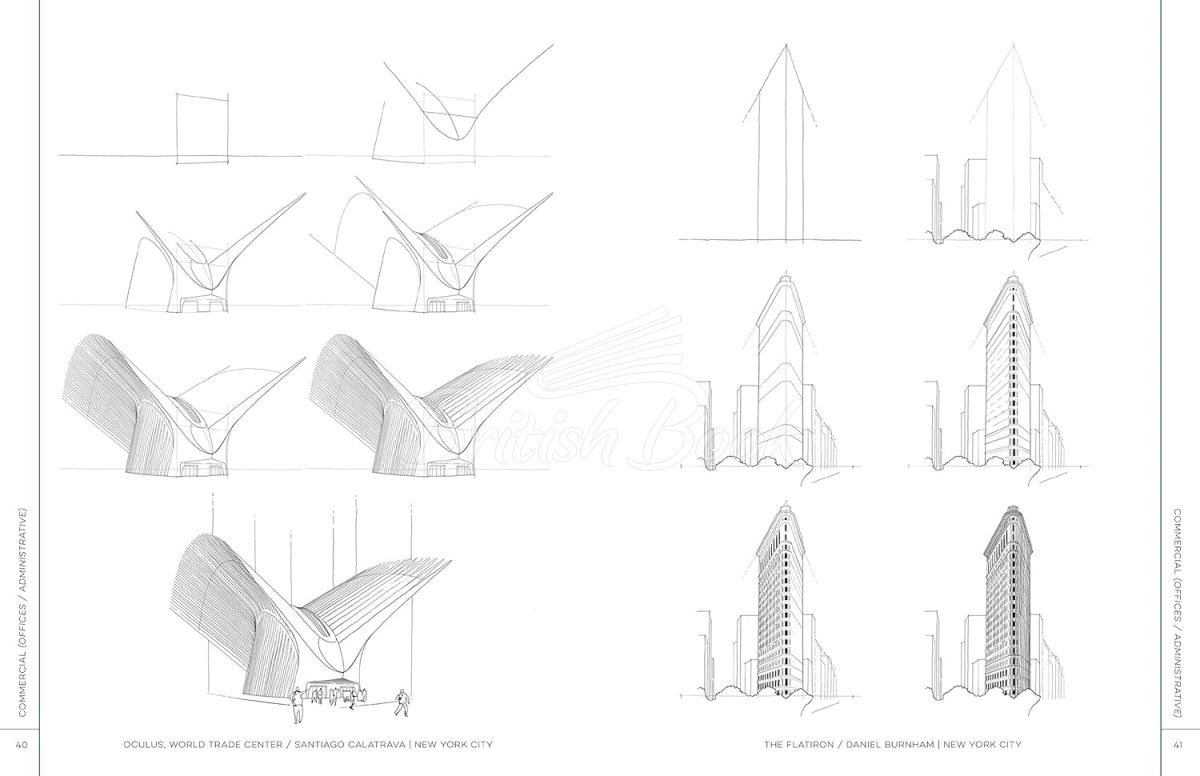 Книга Draw Like an Artist: 100 Buildings and Architectural Forms изображение 4