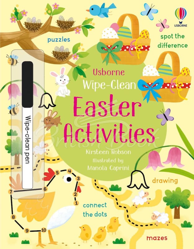 Книга Wipe-Clean Easter Activities зображення