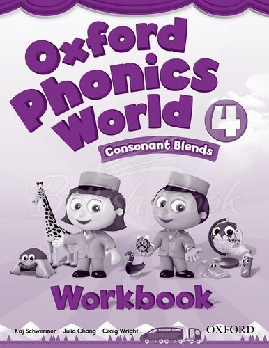 Рабочая тетрадь Oxford Phonics World 4 Workbook изображение