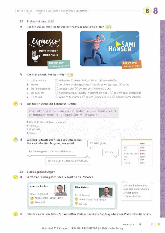 Підручник Gute Idee! A1.2 Kursbuch mit interaktive Version зображення 8