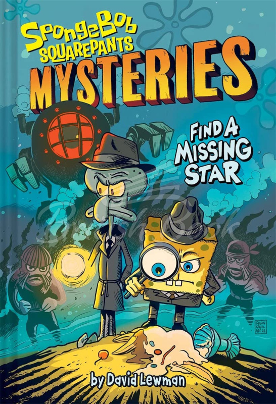 Книга SpongeBob SquarePants Mysteries: Find a Missing Star (Book 1) зображення