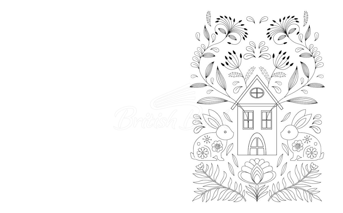 Книга The Scandi Style Colouring Book изображение 3