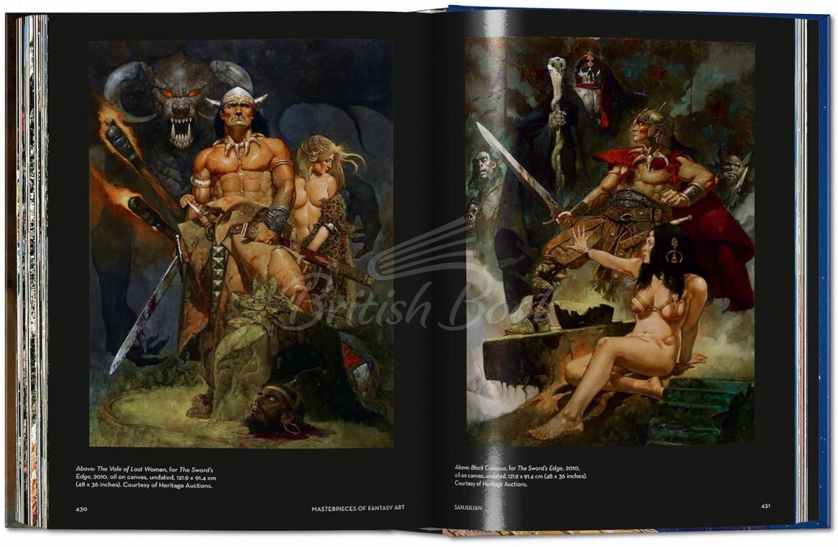 Книга Masterpieces of Fantasy Art изображение 7
