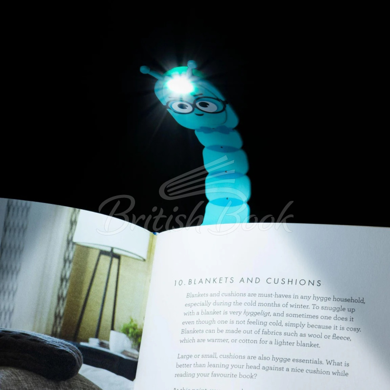 Фонарик для книг Flexilight Bookworm Teal изображение 1