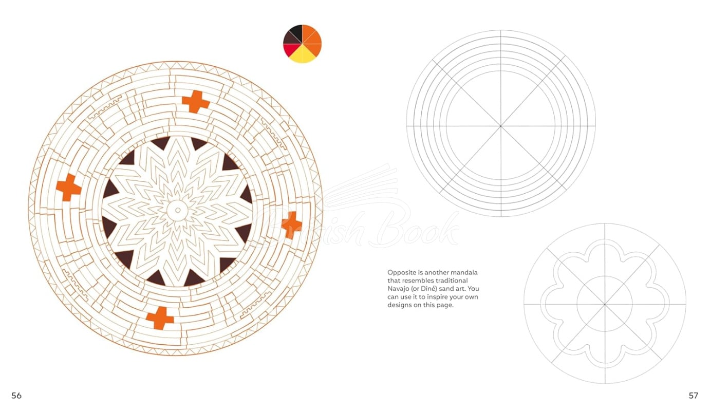 Книга Mandalas to Draw and Colour зображення 5