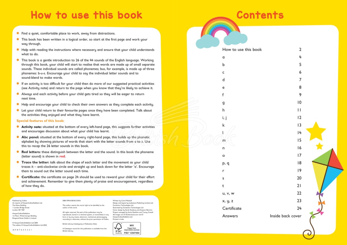 Книга Collins Easy Learning Preschool: abc (Ages 3-5) зображення 1