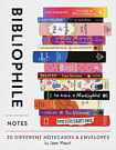Bibliophile Notes: 20 Different Notecards and Envelopes