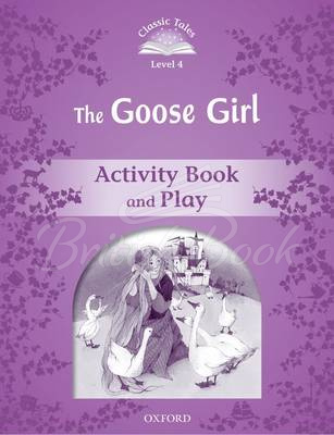 Робочий зошит Classic Tales Level 4 The Goose Girl Activity Book and Play зображення