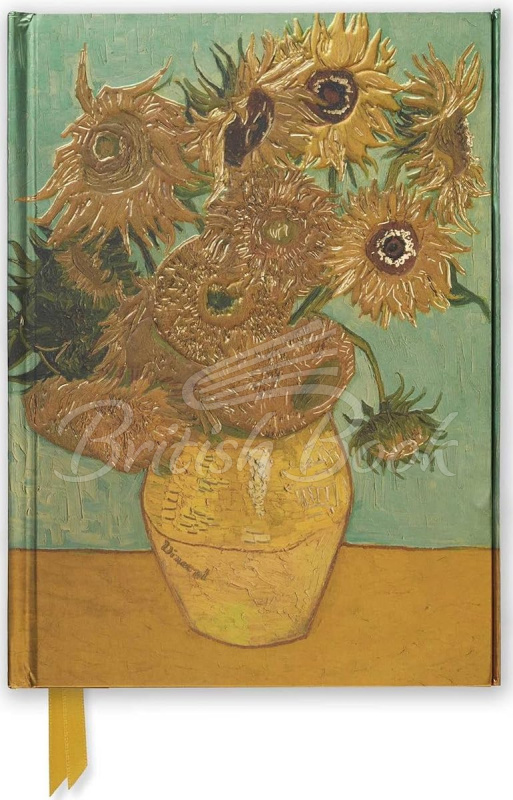 Блокнот Vincent van Gogh: The Starry Van Gogh: Sunflowers изображение
